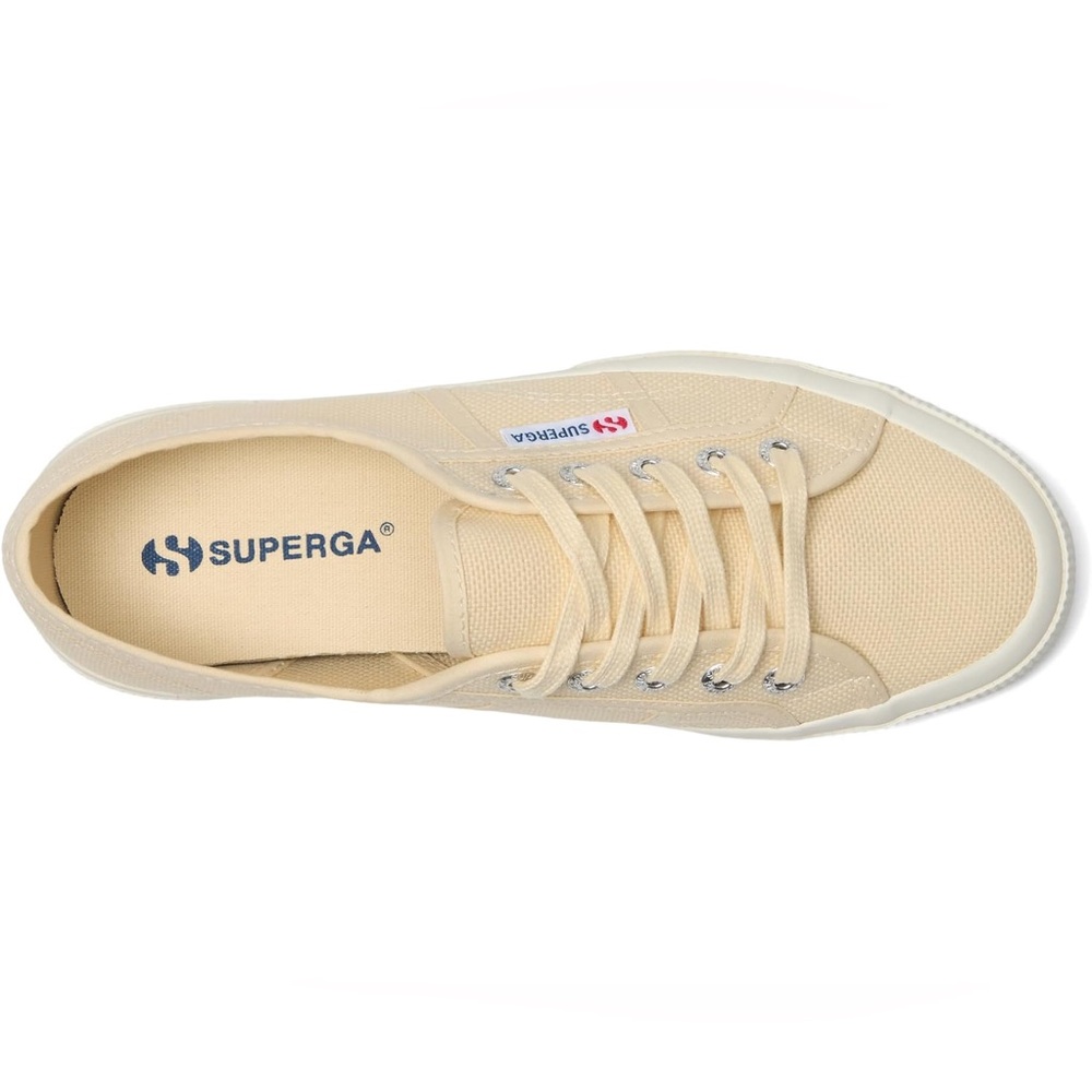 Superga Cream 2750 Cotu Classic Canvas Sneakers - Picture 2 of 9